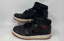 Load image into Gallery viewer, Nike Mens Air Jordan 1 Retro Mid BQ6578-001 Black Red Sneaker Shoes Size 8.5