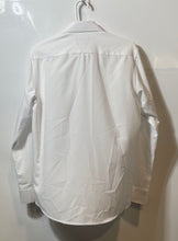 Load image into Gallery viewer, Nautica Mens White Collared Slim Fit Long Sleeve Dress Shirt Size 15-15 1/2