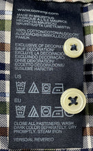 Load image into Gallery viewer, Tommy Hilfiger Mens Multicolor Plaid Cotton Long Sleeve Button-Up Shirt Size S