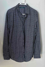 Load image into Gallery viewer, Perry Ellis Mens Multicolor Printed Cotton Long Sleeve Button-Up Shirt Size L