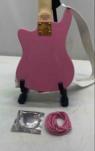 Load image into Gallery viewer, FAO Schwarz Pink Sparkle Stickers 6 String Beginner Electric Guitar Not Tested