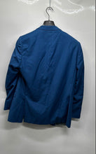 Load image into Gallery viewer, Tazio Mens Blue Single-Breasted Two-Button Blazer Jacket Size 40R