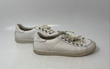 Load image into Gallery viewer, Coach Womens Porter G3781 White Leather Low Top Lace-Up Sneaker Shoes Size 8B