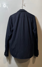 Load image into Gallery viewer, Boss Mens Dark Blue Long Sleeve Spread Collar Slim Fit Button-Up Shirt Size M