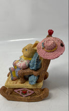 Load image into Gallery viewer, Home Decorative Charming Bunny Sitting On A Rocking Chair Figurine Collectible