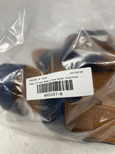 Load image into Gallery viewer, Tommy Hilfiger Womens Blue Brown Buckle Wedge Ankle Strap Heels Size 8