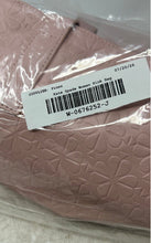 Load image into Gallery viewer, Kate Spade Fragrances Womens Pink Faux Leather Embossed Floral Tote Bag