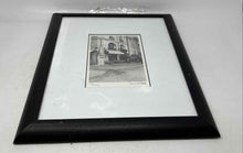 Load image into Gallery viewer, Black White Titled Paris Cafe Wall Art Framed Photo Print By Artist Connie Begg