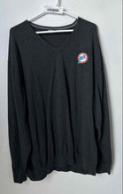 Load image into Gallery viewer, Cutter & Buck Mens Gray Miami Dolphins Long Sleeve Pullover Sweaters No Size