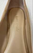 Load image into Gallery viewer, Kate Spade New York Womens Nora Brown Bow Slip-On Ballet Flats Size 6.5M