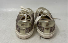 Load image into Gallery viewer, Michael Kors Girls MK100510C Izetta Gold Glitter Lace-Up Sneaker Shoes Size 11
