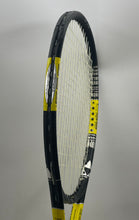 Load image into Gallery viewer, Fischer Black And Yellow Air Carbon FSS Comfort Grip Tennis Racket