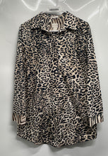 Load image into Gallery viewer, Chico's Womens Multicolor Animal Print Long Sleeve Tunic Button-Up Shirt Size 0