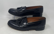 Load image into Gallery viewer, Bostonian Mens Classics 20370 Black Leather Tasseled Loafer Shoes Size 10.5M