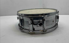 Load image into Gallery viewer, Silver-Tone Percussion Musical Instrument Steel Power Snare Acoustic Drum