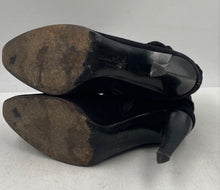 Load image into Gallery viewer, Authentic Salvatore Ferragamo Womens Black Ankle Boots Size 6.5 Damaged
