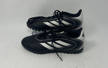 Load image into Gallery viewer, Adidas Mens Goletto IX TF IH0083 Black White Lace-Up Football Cleats Size 5.5