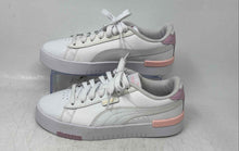 Load image into Gallery viewer, Puma Womens Jada Renew 386401-19 White Pink Leather Sneakers Shoes Size 7.5