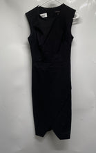 Load image into Gallery viewer, Banana Republic Womens Black Sleeveless Round Neck Midi Sheath Dress Size 4