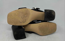 Load image into Gallery viewer, Calvin Klein Womens Averie Black Leather Open Toe Slide Sandals Size 11M