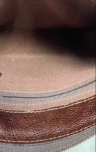 Load image into Gallery viewer, Corello Womens Dark Brown Leather Mini Shoulder Crossbody Handbag