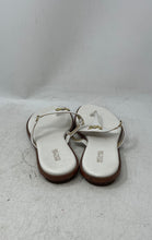 Load image into Gallery viewer, Michael Kors Womens Daniella White Leather Open Toe Flat Thong Sandals Size 8.5M