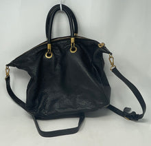 Load image into Gallery viewer, Authentic Marc By Marc Jacob Womens Black Satchel Handbag Worn Stained