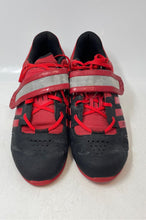 Load image into Gallery viewer, Adidas Mens Adipower Red Black Lace-Up Weightlifting Shoes Size 11.5
