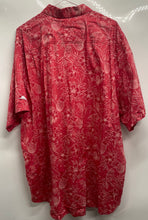 Load image into Gallery viewer, Tommy Bahama Mens Red White Pineapple Print Pima Cotton Button-Up Shirt Size XXL