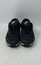 Load image into Gallery viewer, Nike Womens Air Max 90 CQ2560-001 Black Low Top Lace-Up Sneakers Shoes Size 9