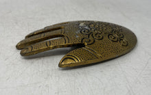 Load image into Gallery viewer, Collectible Hand Decorative Bronze Embossed Lotus Motif Sculpture
