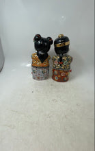 Load image into Gallery viewer, Pair Of Vintage Chinese Boy & Girl Hand Painted Prosperity Ceramic Figurine