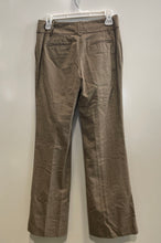 Load image into Gallery viewer, Ann Taylor Loft Womens Brown Houndstooth Flat Front Wide-Leg Dress Pants Size 2P