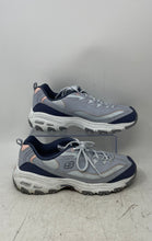 Load image into Gallery viewer, Skechers Womens D'Lites Popular Vote 150241 Gray Blue Sneaker Shoes Size 9