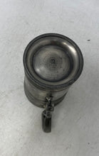 Load image into Gallery viewer, John Somers Silver-Tone Engraved Handle Hallmark Serving Pewter Mug