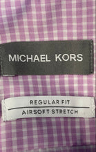 Load image into Gallery viewer, Michael Kors Mens Pink White Printed Long Sleeve Button-Up Shirt Size XXL