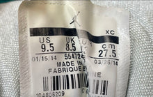 Load image into Gallery viewer, Nike Mens Air Jordan 1 Mid Gray Green Mid Top Lace-Up Sneaker Shoes Size 9.5