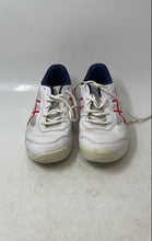 Load image into Gallery viewer, Asics Mens Gel Game 8 LE 1044A046 White Red Lace-Up Low Top Running Shoes Size 6
