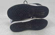 Load image into Gallery viewer, Nike Boys Dunk Low White Black Leather Lace-Up Low Top Sneaker Shoes Size 13C