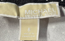 Load image into Gallery viewer, Michael Kors Womens Black With White Dots Print Pockets Ankle Pants Size S