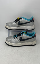 Load image into Gallery viewer, Nike Boys Air Force 1 CW6011-001 Gray Black Low Top Sneakers Shoes Size 6Y