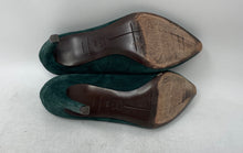 Load image into Gallery viewer, Cole Haan Womens Grand OS Green Slip-On Pointed Toe Pump Heels Size 6.5 B