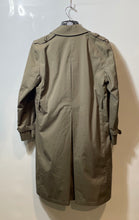 Load image into Gallery viewer, Pierre Cardin Mens Brown Long Sleeve Double-Breasted Trench Coat Size 33