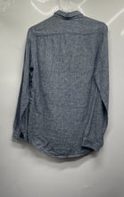 Load image into Gallery viewer, H&M Mens Gray Long Sleeve Henley Neck Pullover T-Shirt Size XS