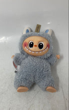 Load image into Gallery viewer, Pop Mart Gray Labubu The Monsters Exciting Macaron Series Vinyl Plush Toy