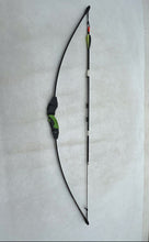 Load image into Gallery viewer, Barnett Lil' Sioux S1OUX Black Green Recurve Compound Archery Bow