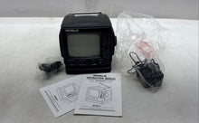 Load image into Gallery viewer, Vintage World Model 00815 Black White 5.5 Inch AM/FM Portable TV Radio