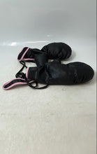 Load image into Gallery viewer, Womens Black And Pink Trim Fabric Long Wrist Wrap Straps Training Boxing Gloves