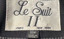 Load image into Gallery viewer, Le Suit II Womens Black Long Sleeve Shawl Lapel Four-Button Blazer Size 18W