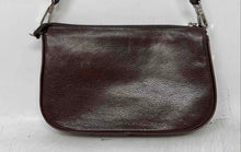 Load image into Gallery viewer, Corello Womens Dark Brown Leather Mini Shoulder Crossbody Handbag